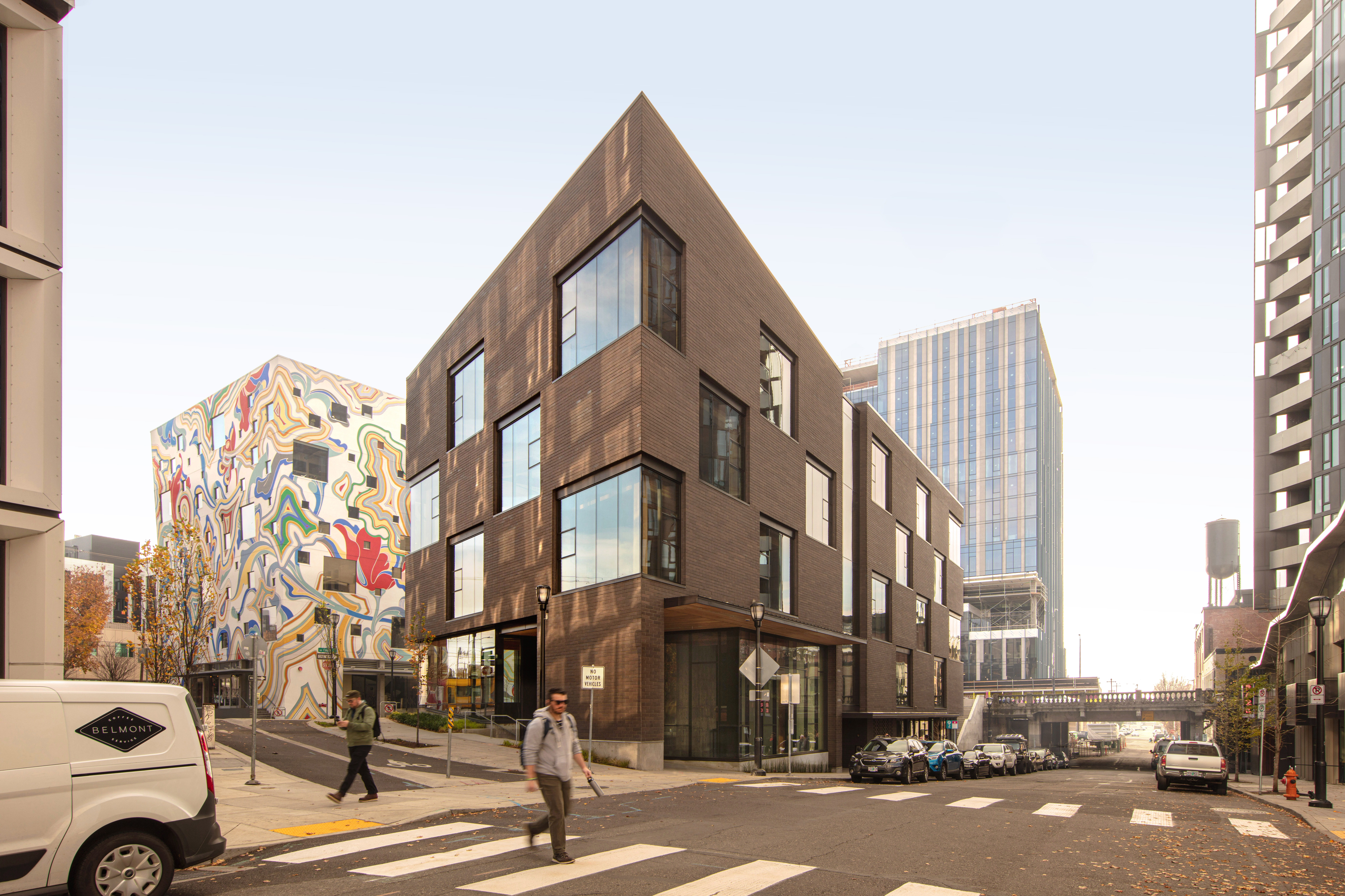The Sideyard building from the corner